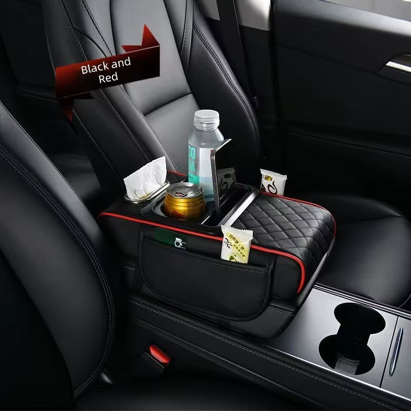 CAR ARM REST ORGANIZER - 4 in 1
