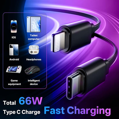 New Car Retractable Fast Car Charger