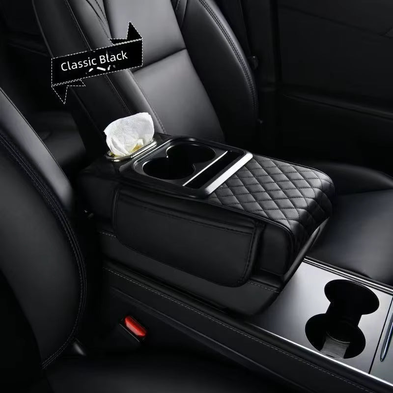 CAR ARM REST ORGANIZER - 4 in 1