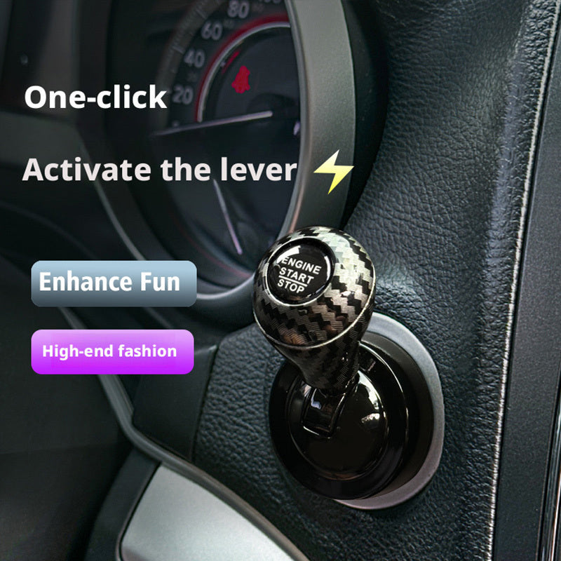 🚗 Premium Car Start/Stop Button Cover