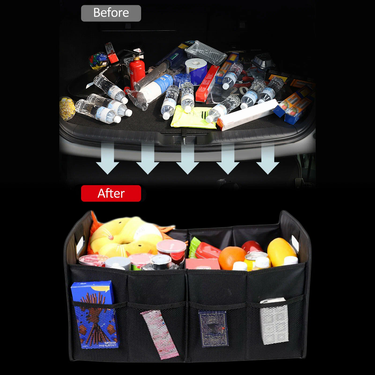 Premium Car Trunk Organizer – Keep Your Car Clean & Organized