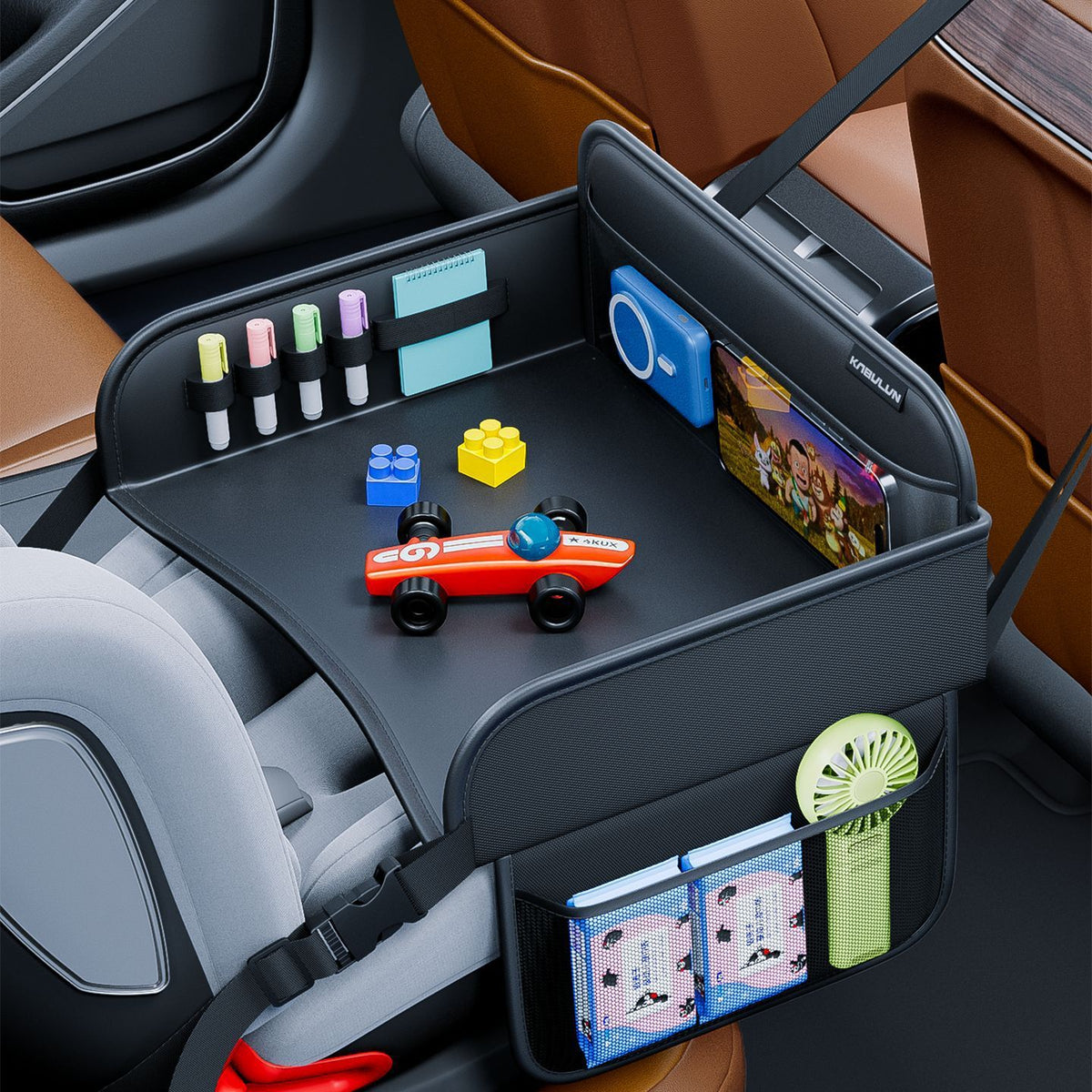 Kids Car Activity Tray – Play, Eat & Create On the Go