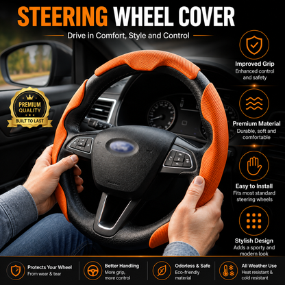 Premium Universal Steering Wheel Cover